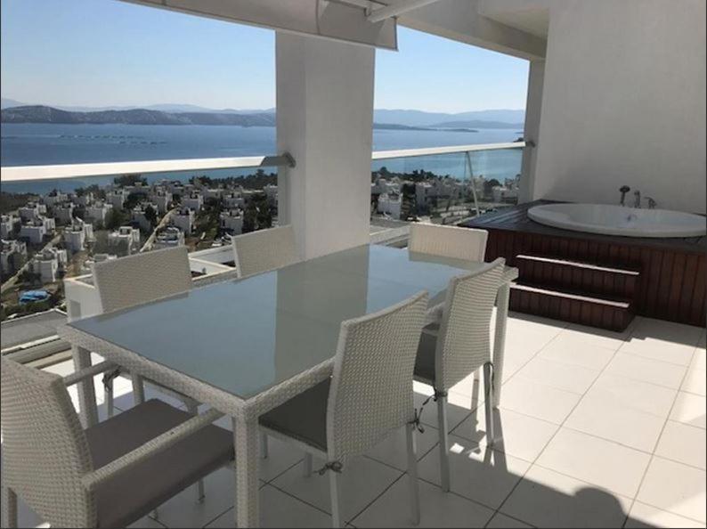 Ferienwohnung Penthouse Horizon Sky Alagunciftligi Exterior foto