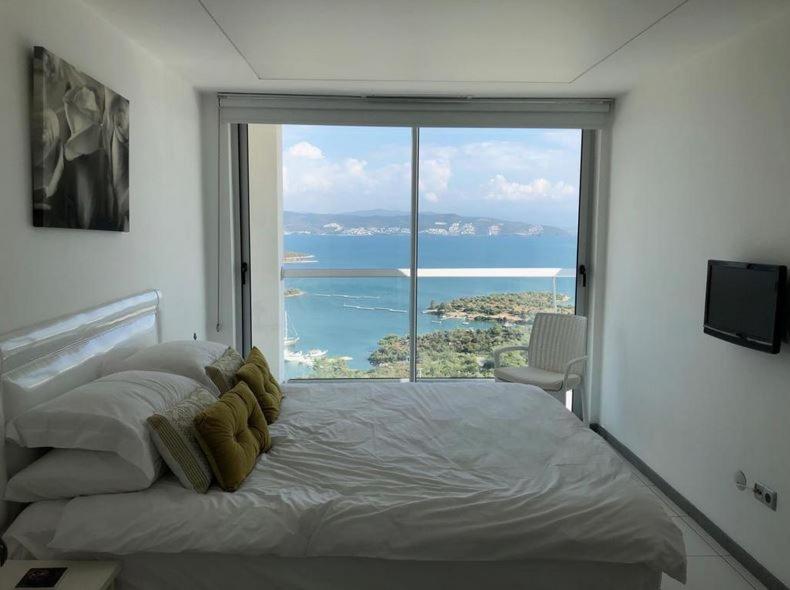 Ferienwohnung Penthouse Horizon Sky Alagunciftligi Exterior foto
